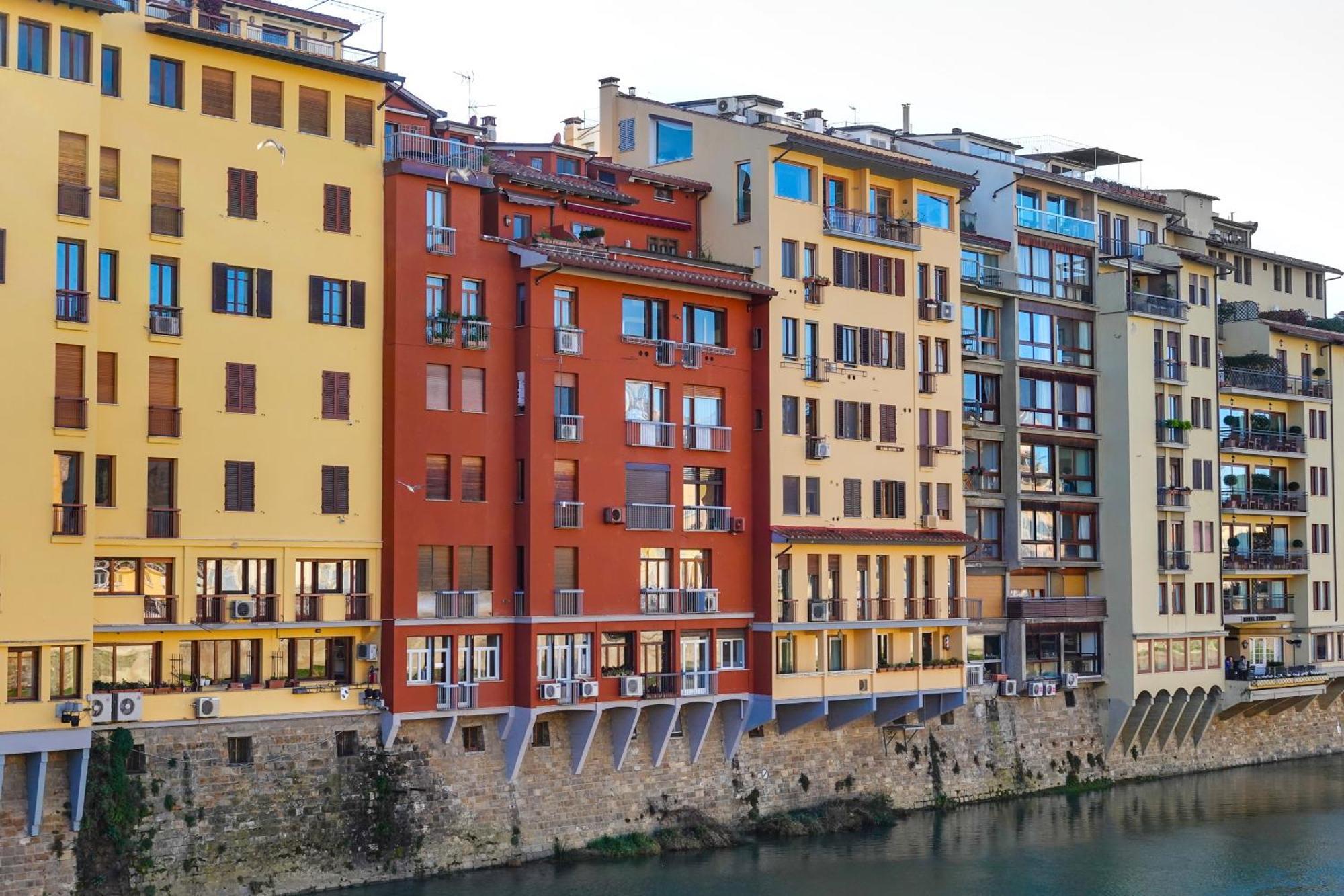 Ponte Vecchio View Luxury Apartment Florence Exterior photo